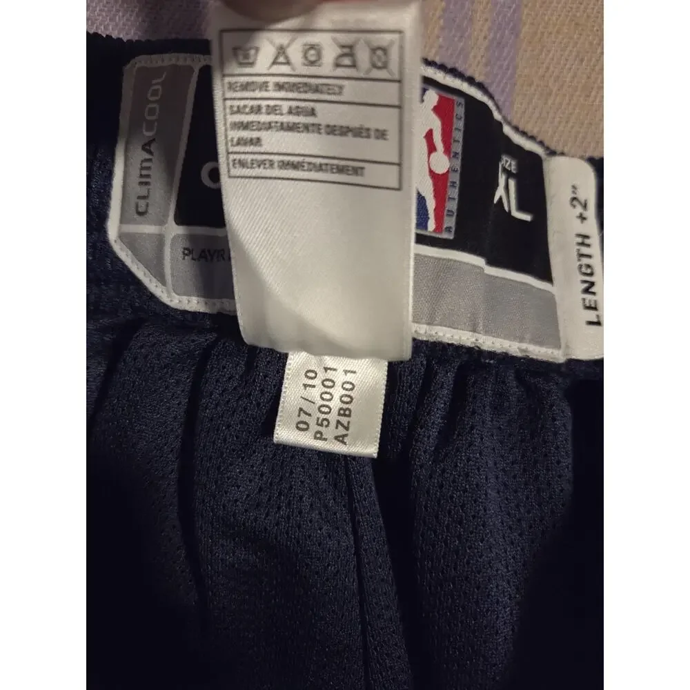 Vintage Adidas Pants Mens XXL Blue Tearaway Snap Breakaway Pacers 2XL Team Issue